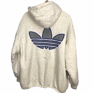Adidas big logo zipper hoodie image 2