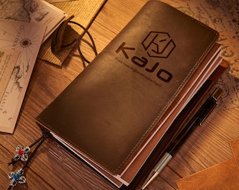 Personalized Leather TRAVEL JOURNAL, Vintage Refillable Journal,Crazy Horse Leather Diary Notebook,Travel Organizer,Back to school Gift