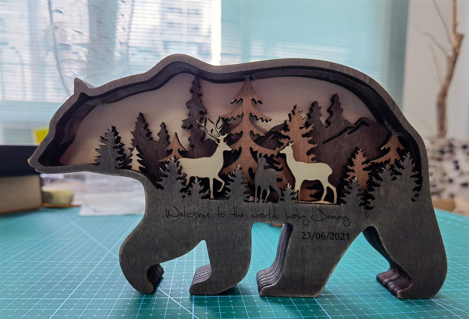 Wooden Animal Carvings 3D Natural Animal Decoration With - Etsy Wooden Animal Carvings 3D Natural Animal Decoration With - Etsy