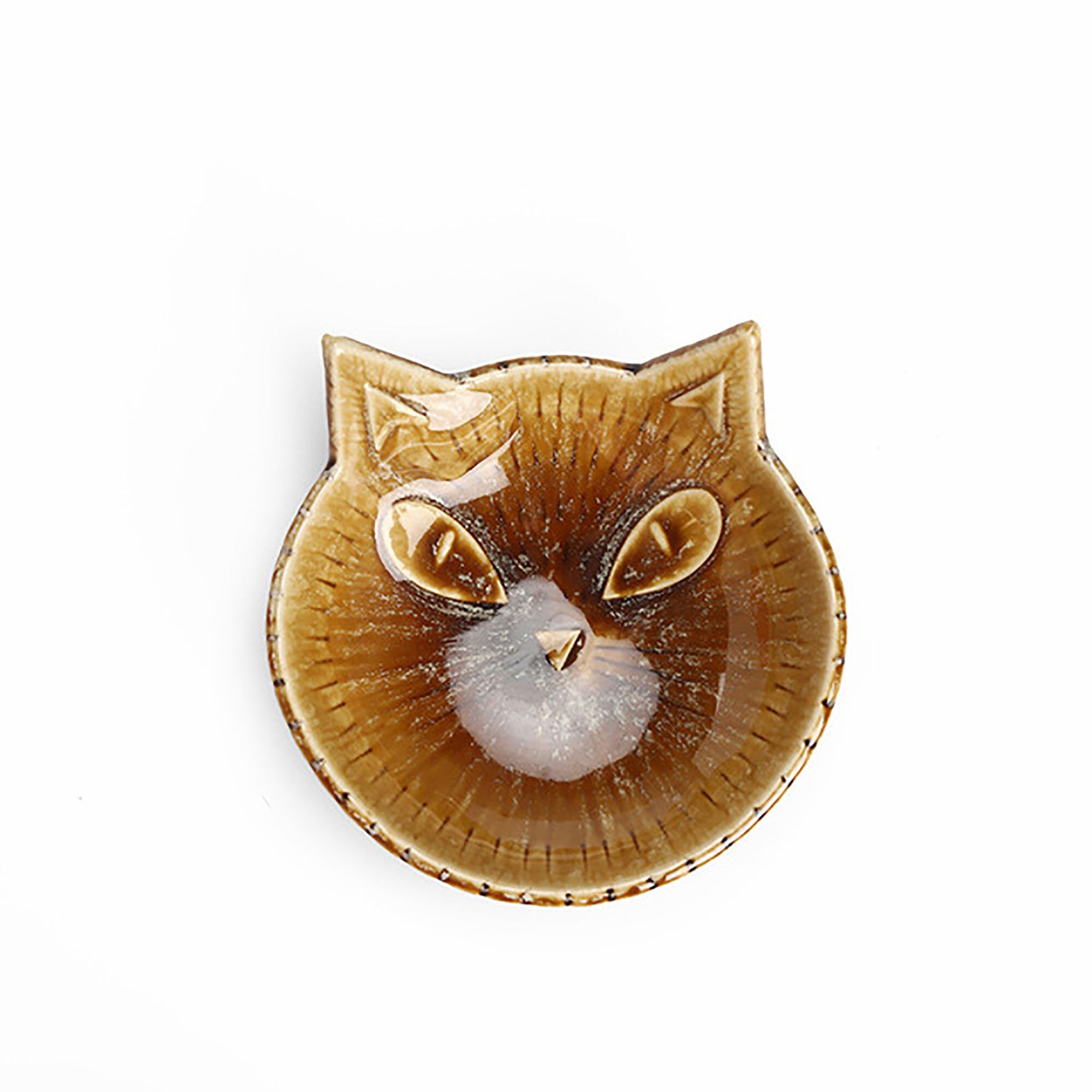 Cat bowl cat shaped bowl Ceramic Pet Bowl Ceramic Bowl Etsy
