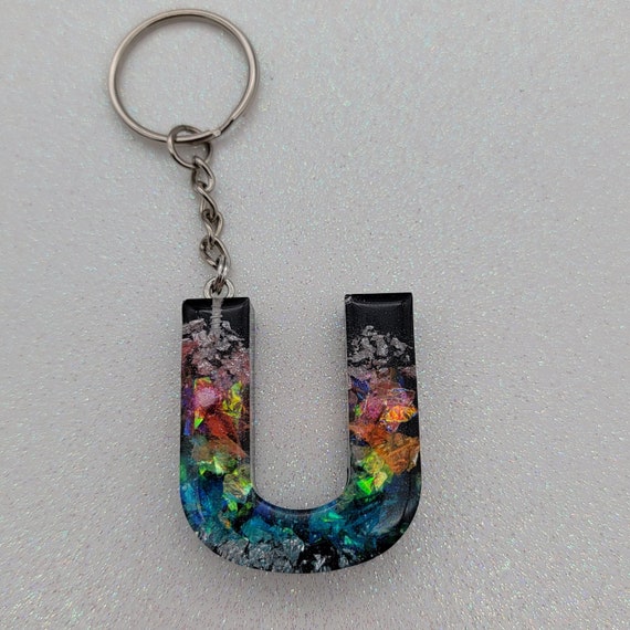 U clearance letter keychain
