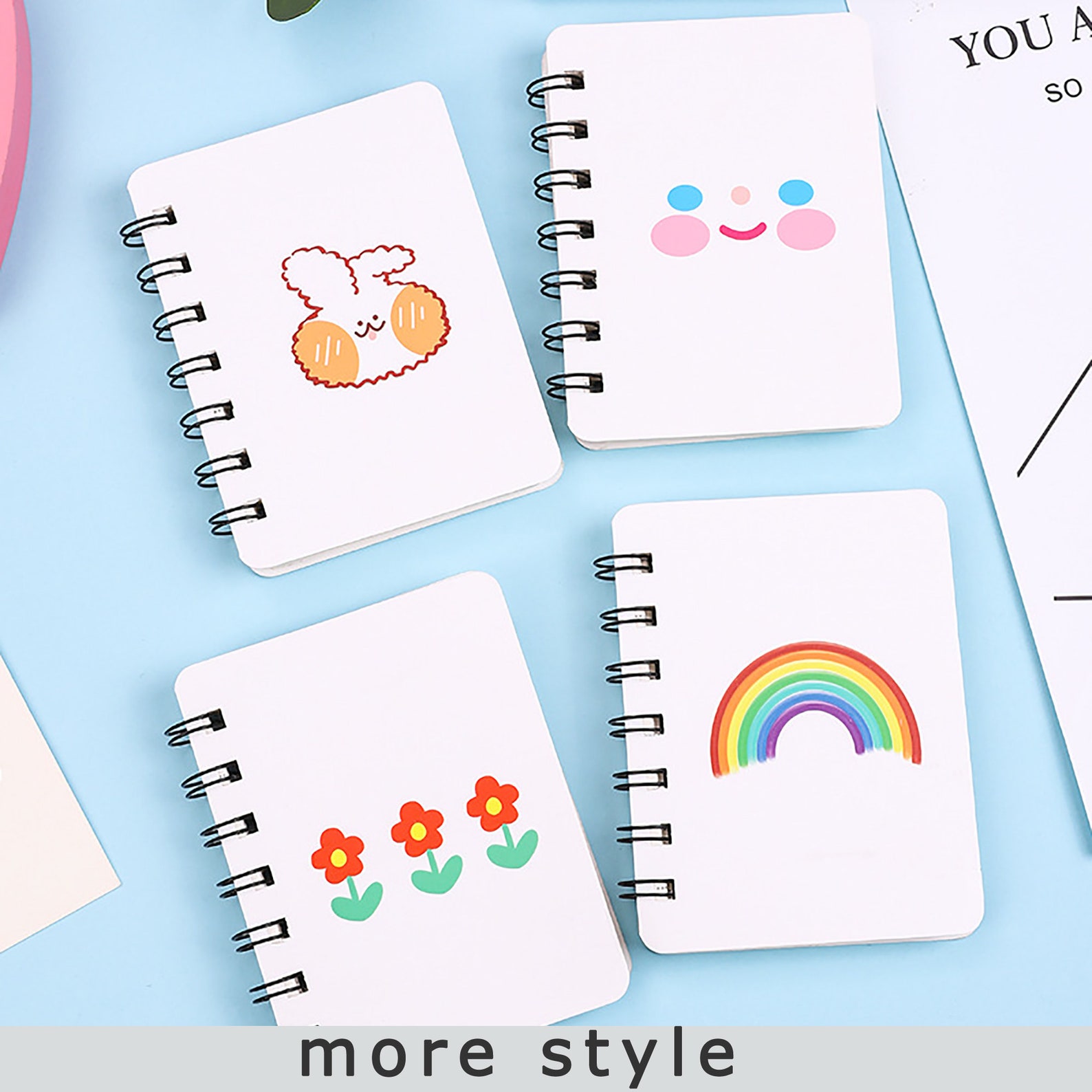 16pcs Mini notebook Kawaii notepad Pocket diary Coil Etsy