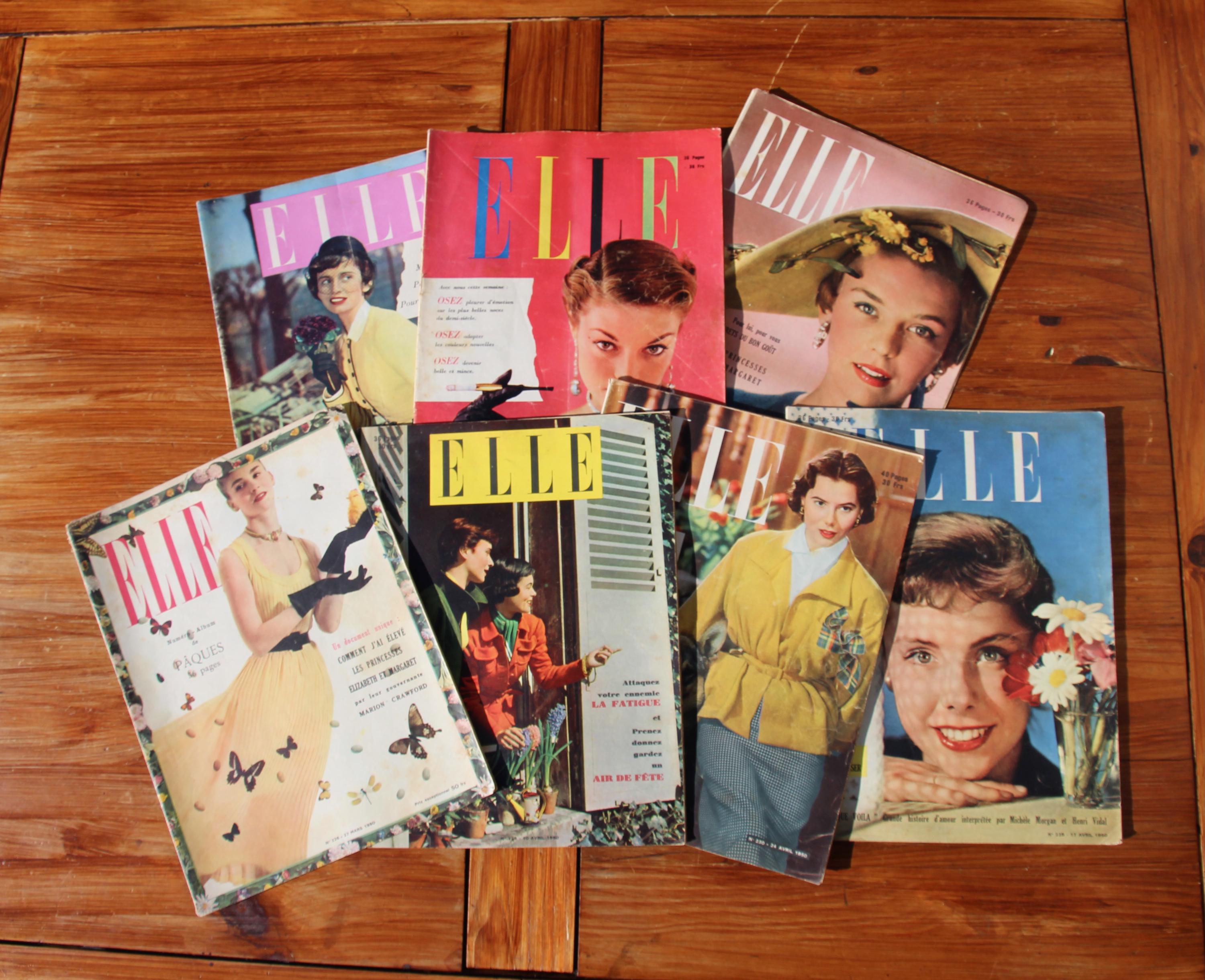 1950s Elle Magazine - Etsy