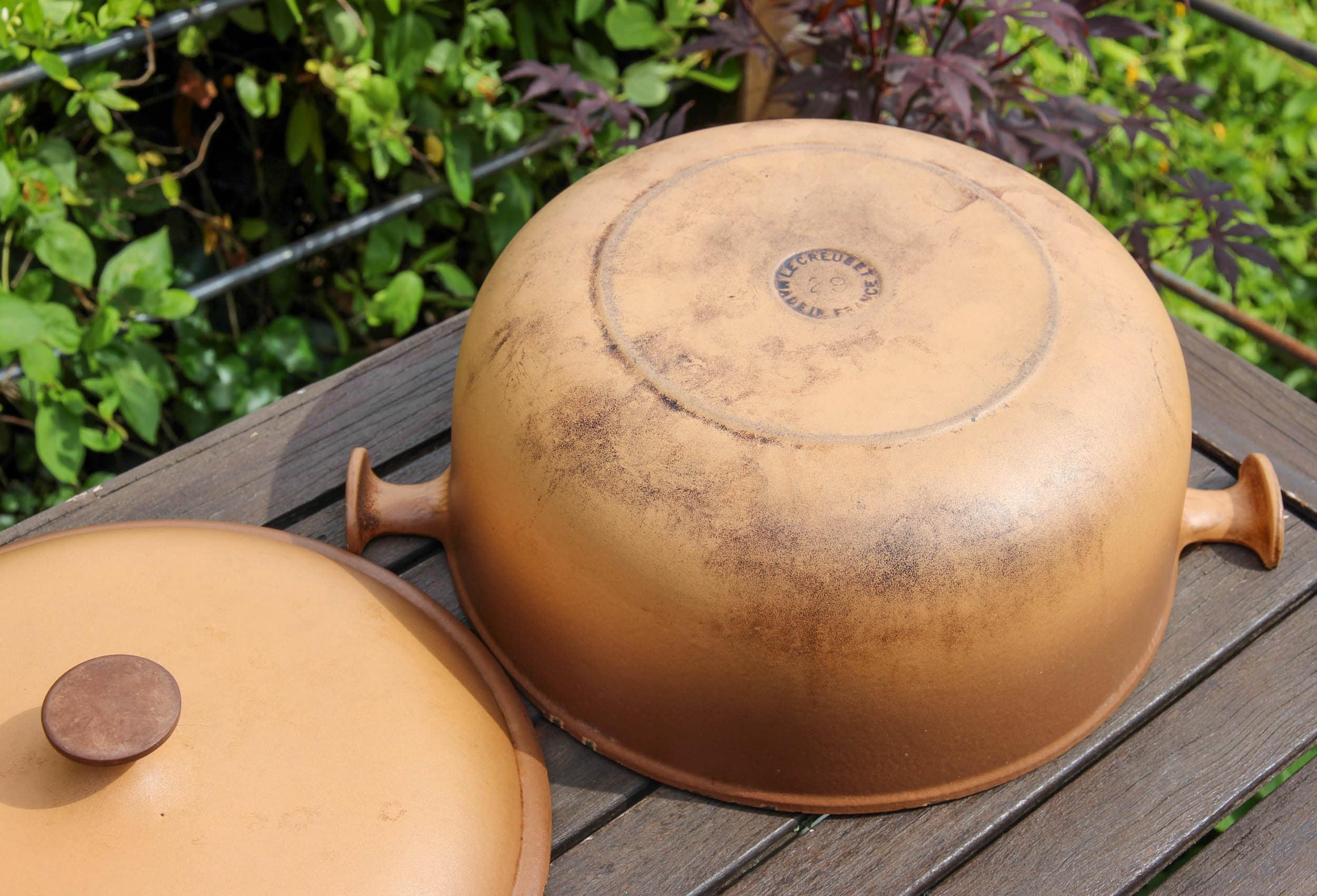 希少ル・クルーゼ VINTAGE ココット 29 ENZO MARI