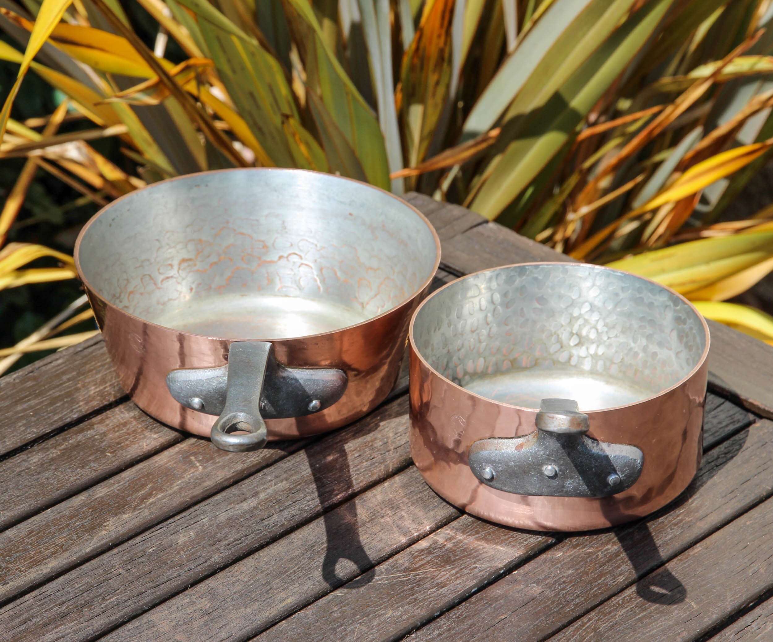 Hammered Copper Collection – Mini 5.5” Egg Pan Premier Nonstick Aluminum   for sale online