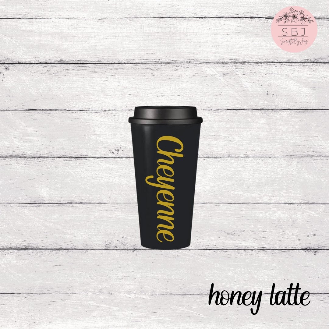 Personalized Travel Coffee Cup 16oz. Reusable Plastic Coffee Etsy