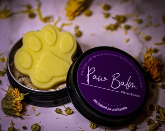 Paw Balm - handmade natural ointment for animals - skin care for paws - protection - paw cream - paw butter - nose balm - gift