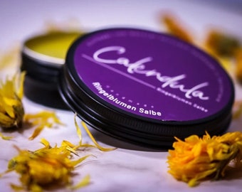 Ringelumen Balm - Calendula Ointment - Natural Cosmetics - Handmade - Made in Switzerland - with Essential Oil - Gift