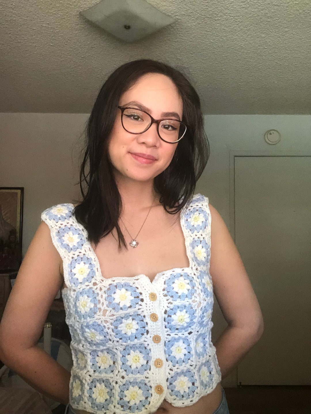 Belly Daisy Top - Inspired by TSITP - ***PATTERN ONLY*** - Etsy