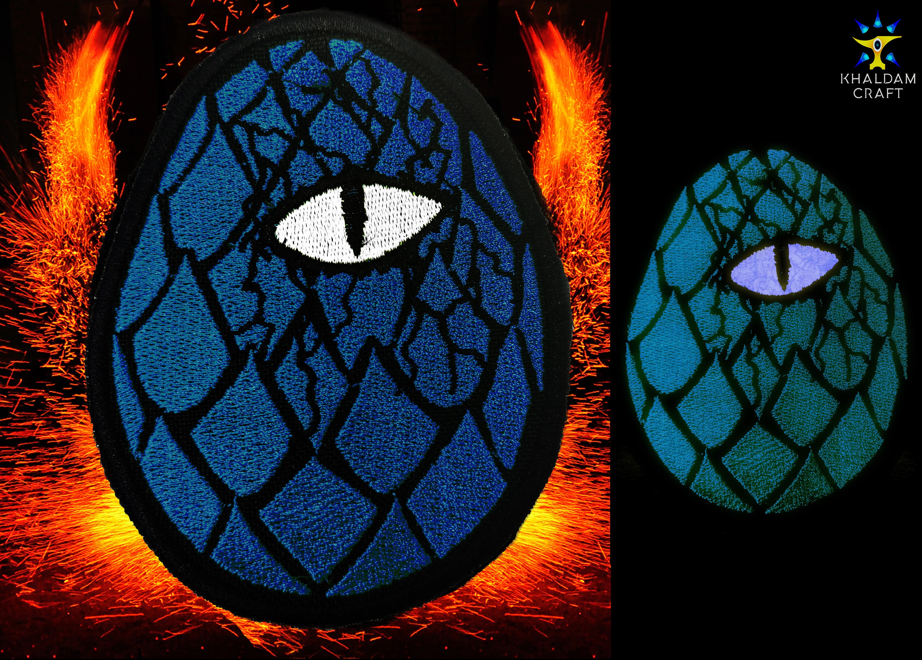 Dragon Egg Patch Dragon Eye Dragon Slayer Targaryen - Etsy