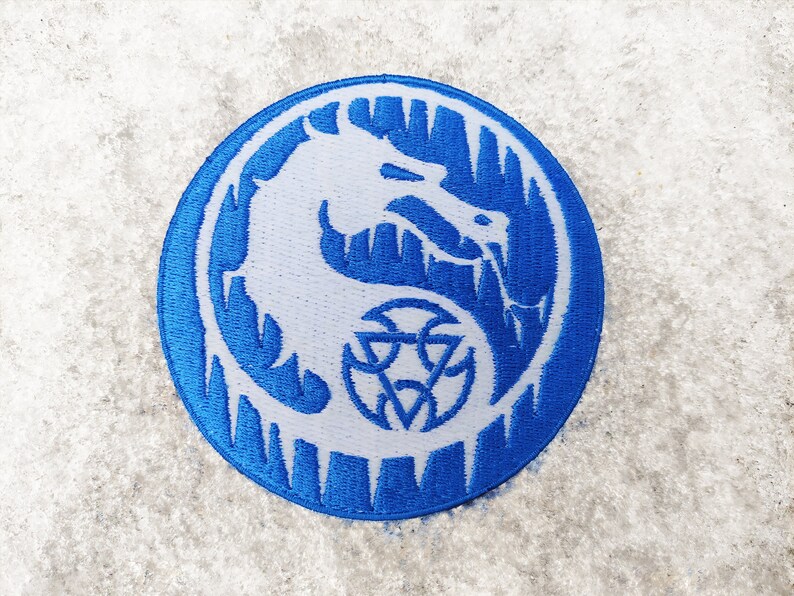 Subzero Patch Lin Kuei Clan Mortal Kombat Ninja Clans Etsy