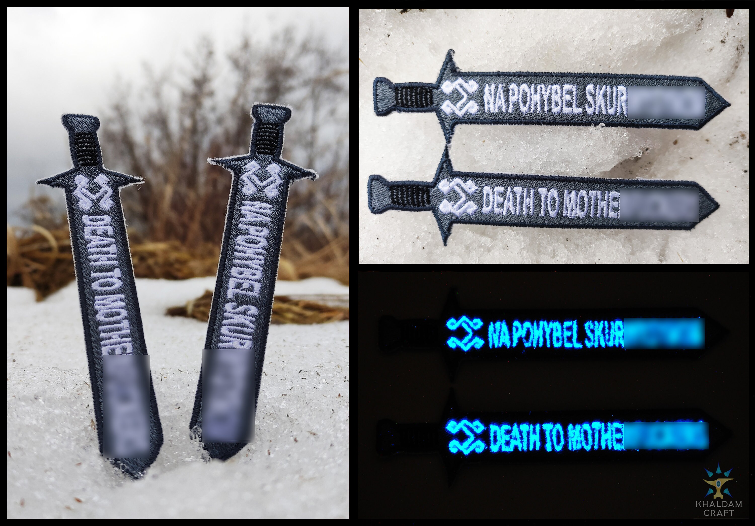 Witcher Swords Witcher Patches Zoltan Sword Dwarf Sword Etsy UK