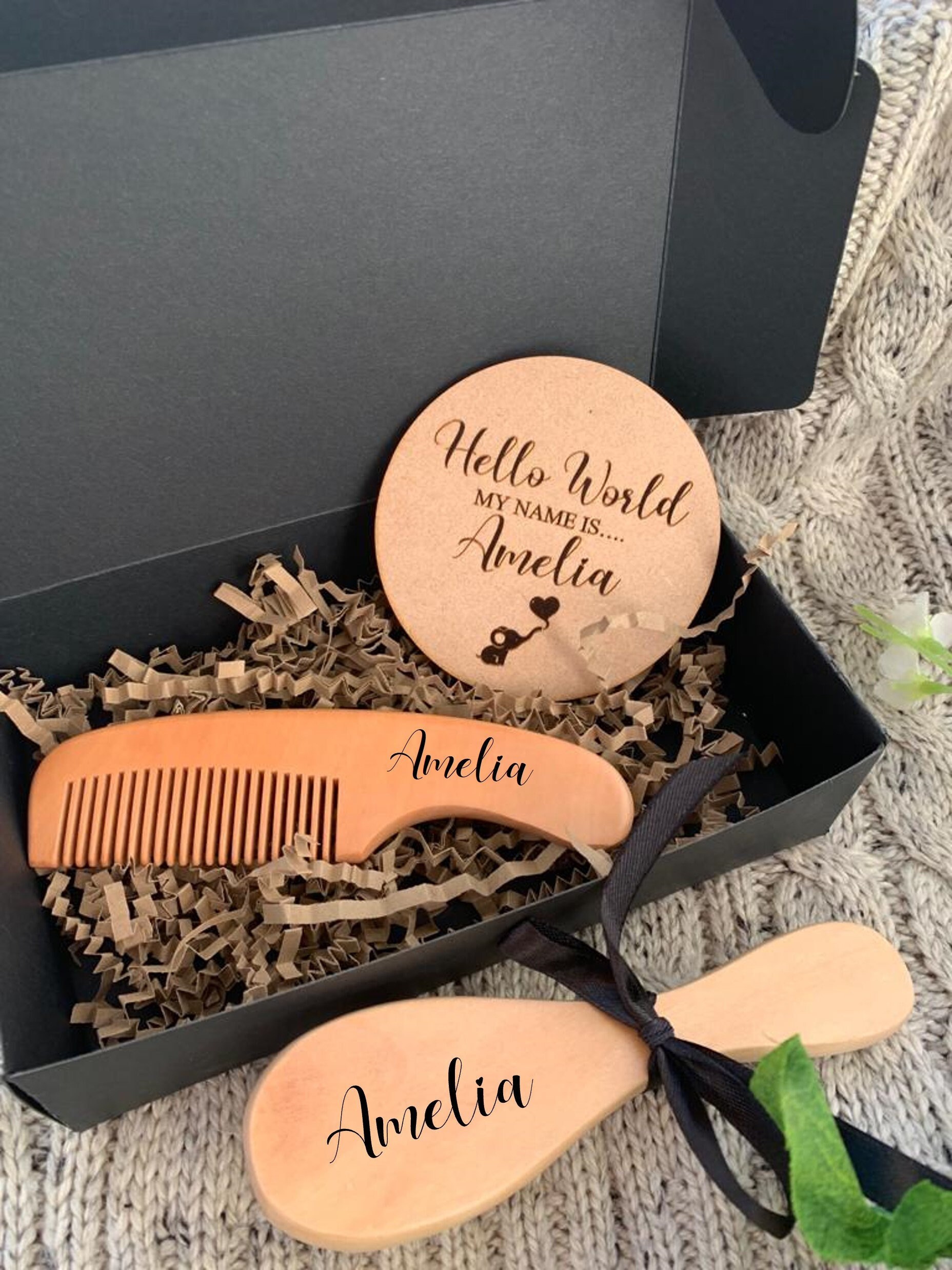 Personalised hair comb deals