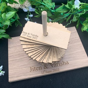 Personalised Wedding Guest Book Alternative, Wooden Guest Book Plaques, Wedding Guest Book Sign, Rustic Wedding Decor, Wedding Keepsake