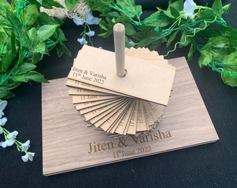 Personalised Wedding Guest Book Alternative, Wooden Guest Book Plaques, Wedding Guest Book Sign, Rustic Wedding Decor, Wedding Keepsake