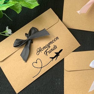 Pour vous lune de miel enveloppe cadeau mariage - enveloppe cadeau mariage - enveloppe don lune de miel - enveloppe cadeau mariage - argent enveloppe