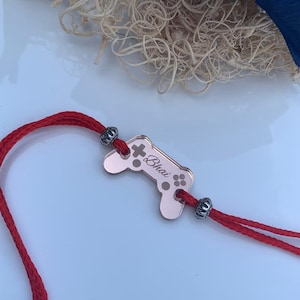Personalised Rakhi For Raksha Bandan Rakhri Hindu Festival Gaming Fun Love my Brother