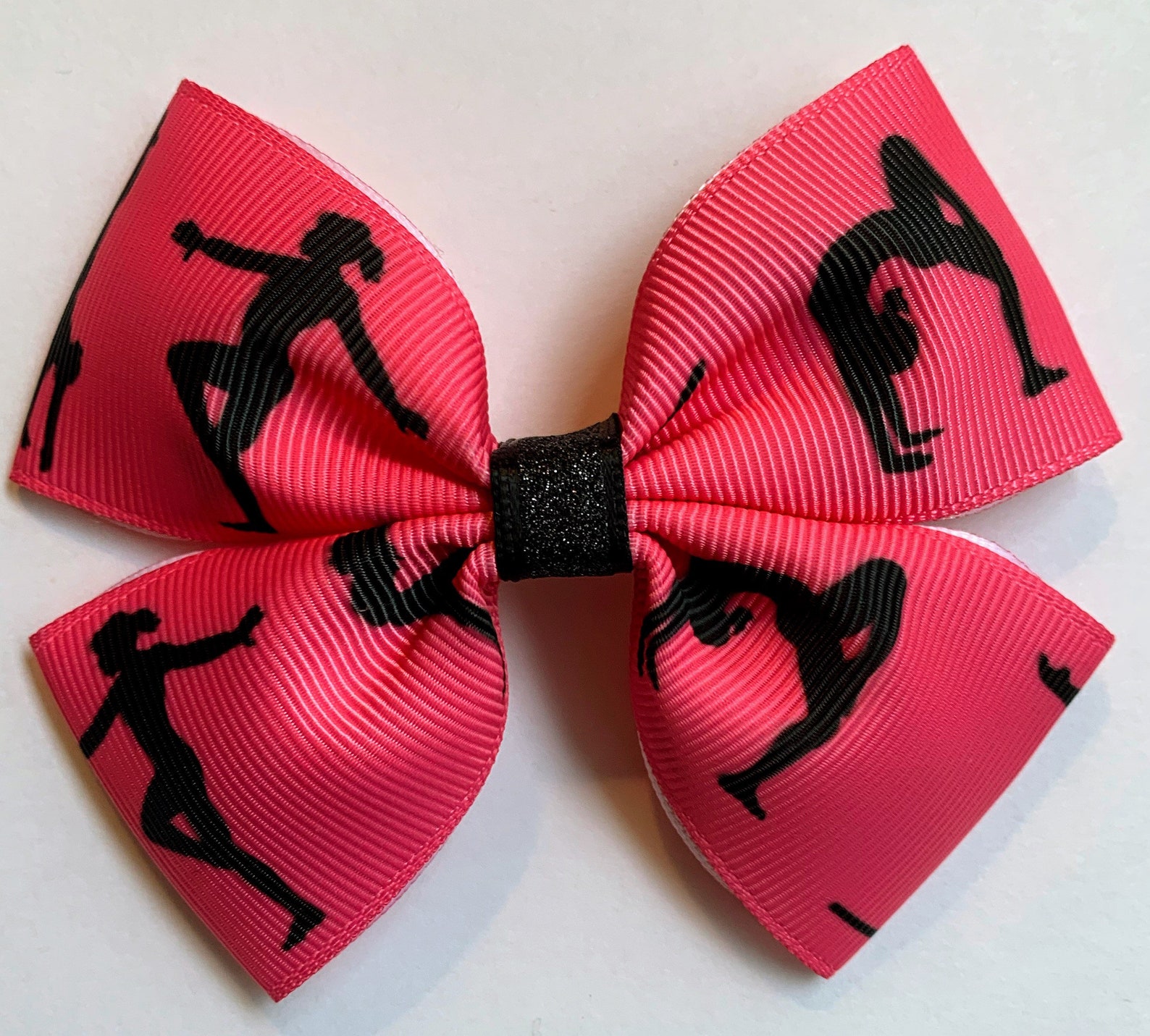 Gymnastics Hair Bow Etsy