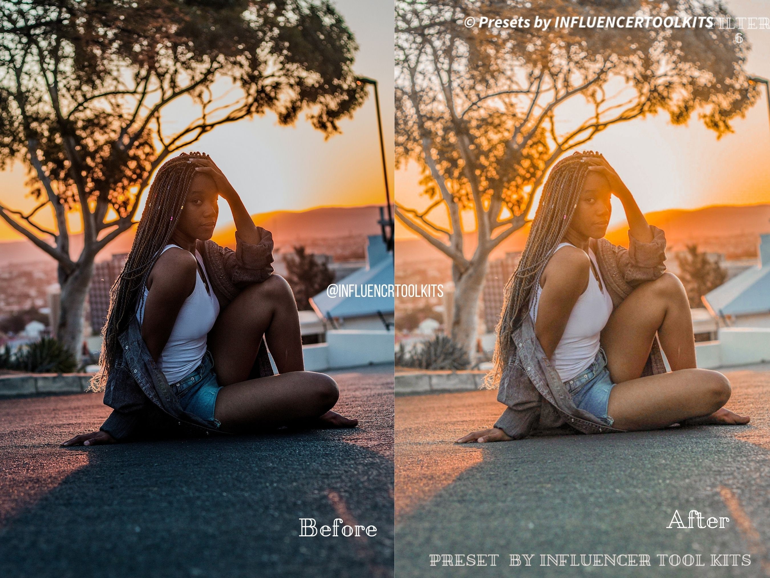 10 Mobile Lightroom Presets Lightroom Filters Modern Sunset Etsy UK
