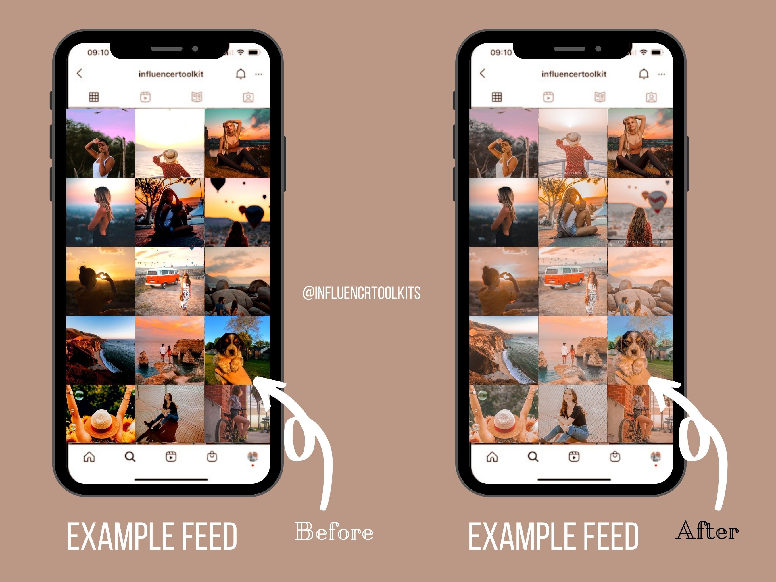 10 Mobile Lightroom Presets Lightroom Filters Modern Sunset Etsy UK