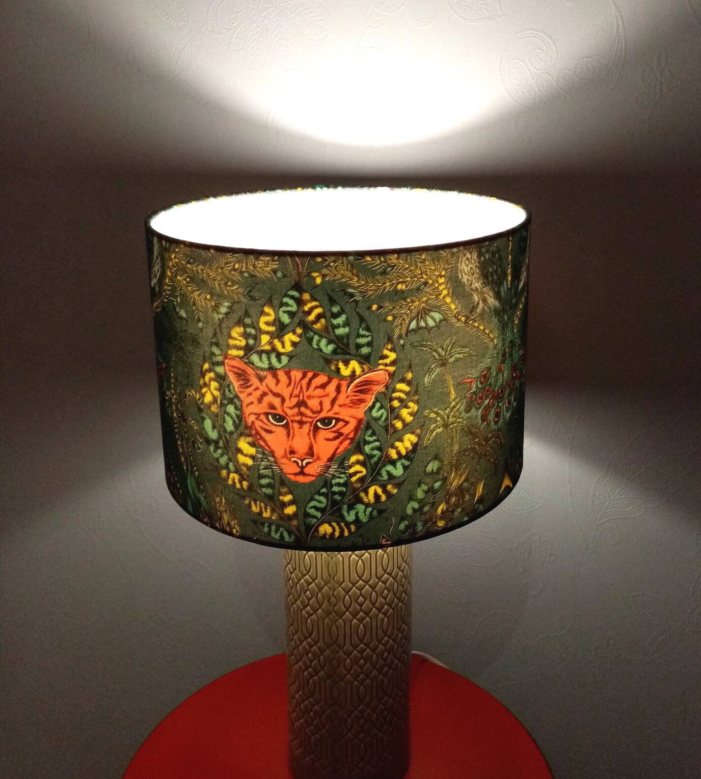 Handmade lampshade BOHO Boho stylelight shadeceiling Etsy