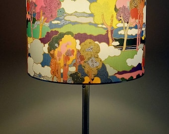 RARE!!! lampshade, Liberty of London,20cm,30cm,40cm, for Table lamp,or ceiling,Boho style,funky,quirky,1960s,1970s style home decor,