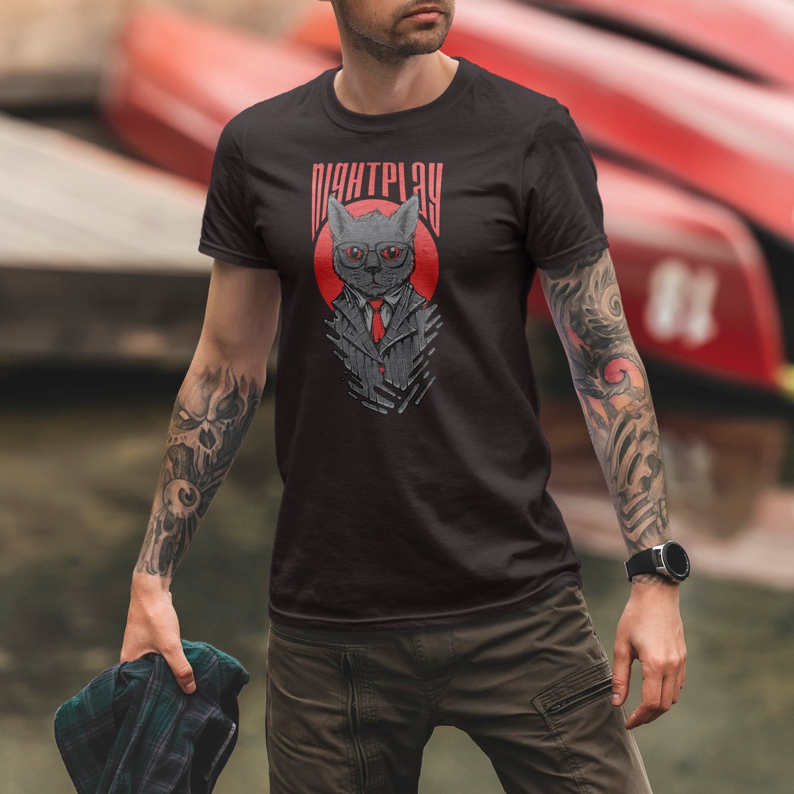 mafia shirt collar