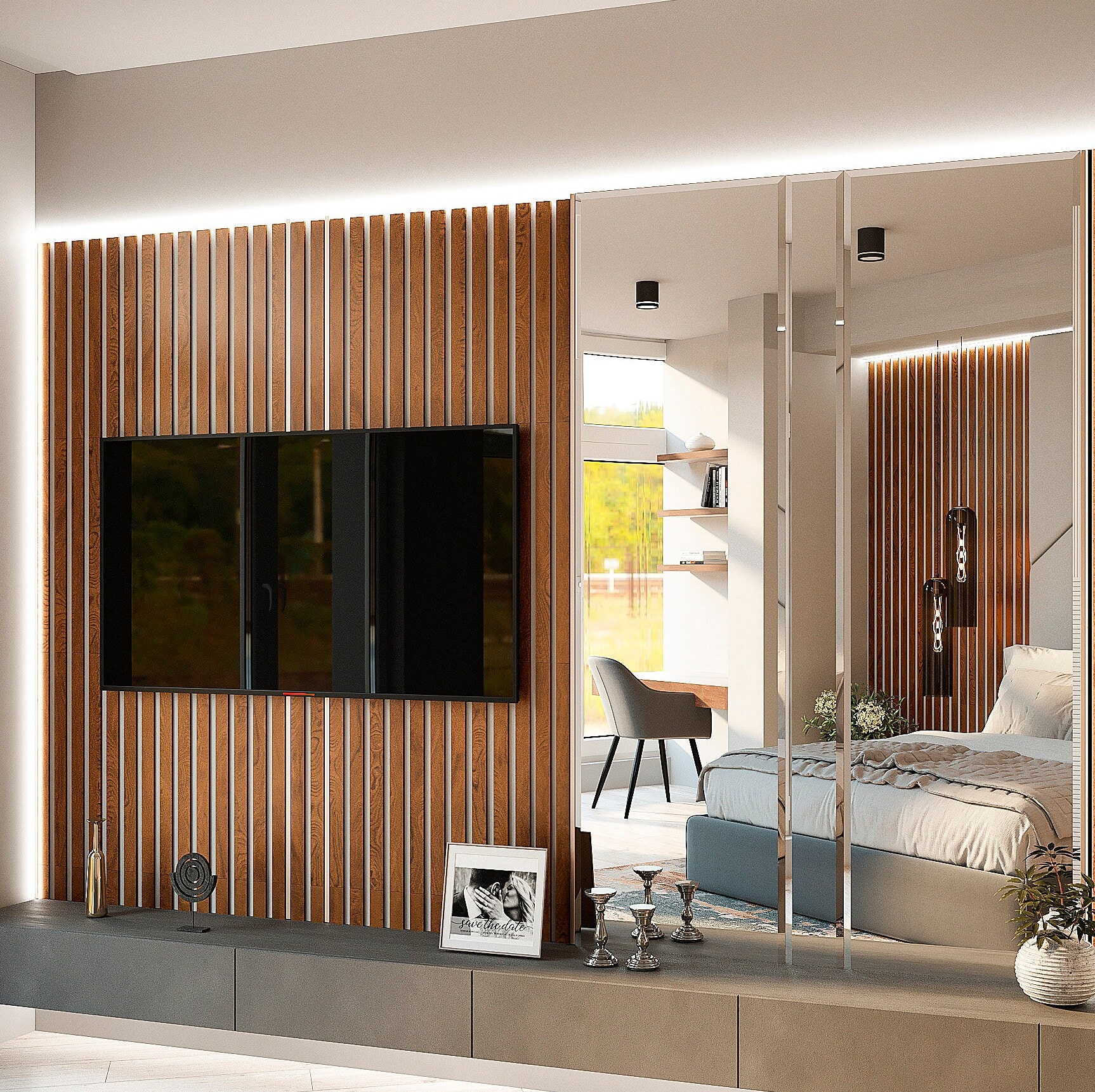 Wooden Wall Decor Decorative Wood Slats 3D Wall Panels Etsy