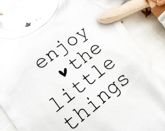 Stag Baby Onesie | Enjoy The Little Things Onesie | Mini Arborist Onesie | Personalised Baby Announcement | Daddy’s Little Man | Newborn