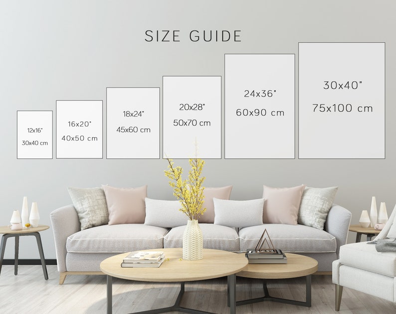 Living Room Art Kids Room Art Canvas Art Pastel Nursery Art Abstract Picture Sage Green /& Blush Pink Colorful Geometric Wall Art