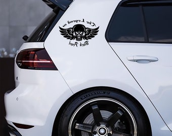 Black Pearl Cars Motorcycles Skull Sticker Pirates high quality vinyl sticker