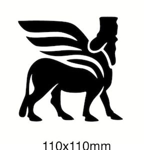 Assyrian, Syriac, Lamassu, Gelgamich, Autos, Motorrad, LKWS, Tuning, Sticker, Vinyl Aufkleber