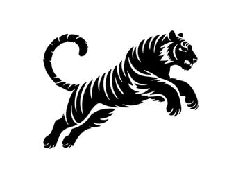 Tiger hochwertiger Vinyl Aufkleber für Autos Motorräder LKWS Caravans