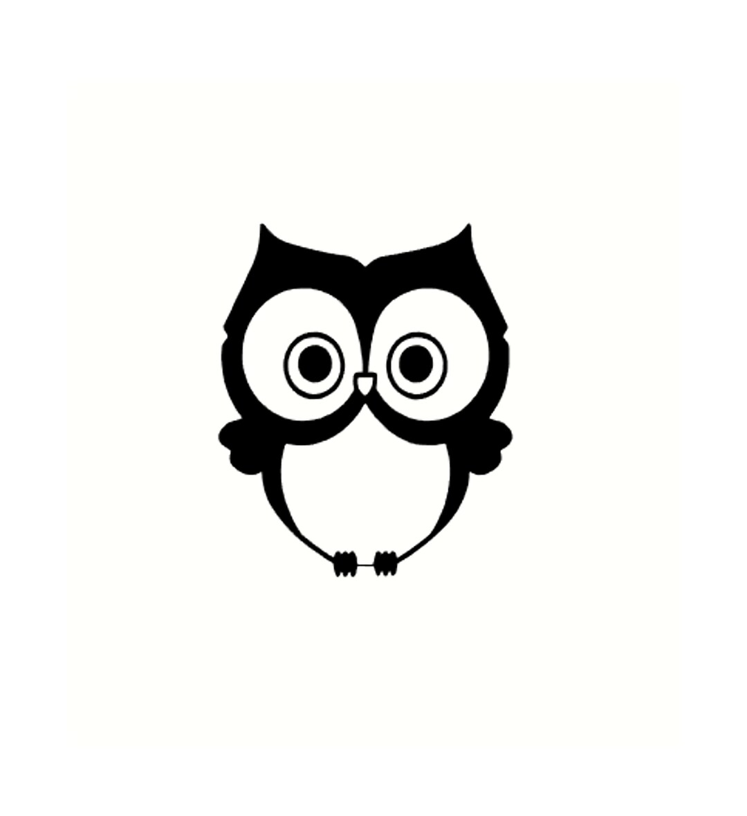 Owl Sticker, Vinyl Sticker for Mobile Phone, Tablet, Laptop, Cars ...