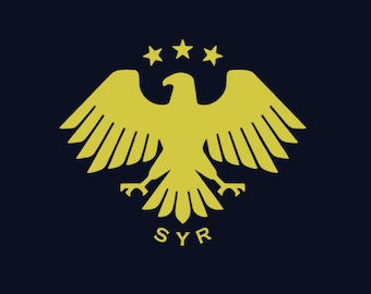 Eagle new free Syria high quality vinyl sticker