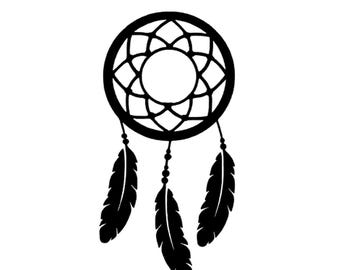 Dreamcatcher Boho dream catcher high quality vinyl sticker