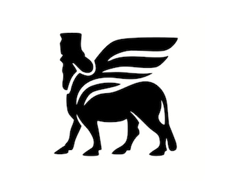 Assyrian Lamassu Sticker