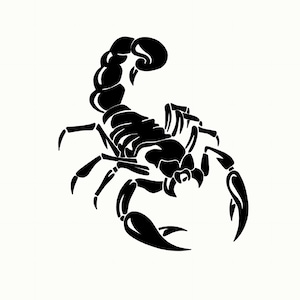 Scorpion Sticker, Vinyl Sticker, Scorpins Decal