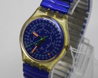 1993, Swatch, heren, 'Drop', GK708/709, mooie, gebruikte staat, 100% werkend