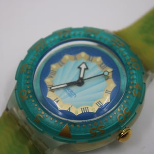1994, Vintage Swatch Scuba &#39;Seahorse&#39; SDK119,  Good, Used Condition working perfectly