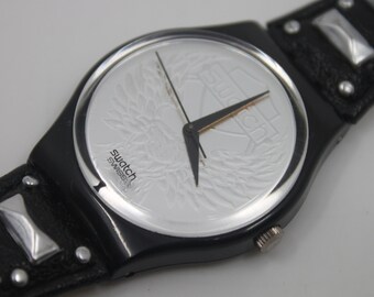 1995 Vintage Gents Swatch 'Hipster'  GB160, VERY good condition, working 100% with the original strap