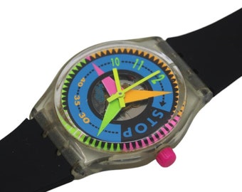 1994 Vintage Gents Swatch 'poncho' GM122, in Good, Original Condition,  Working 100% With Original Strap - Etsy