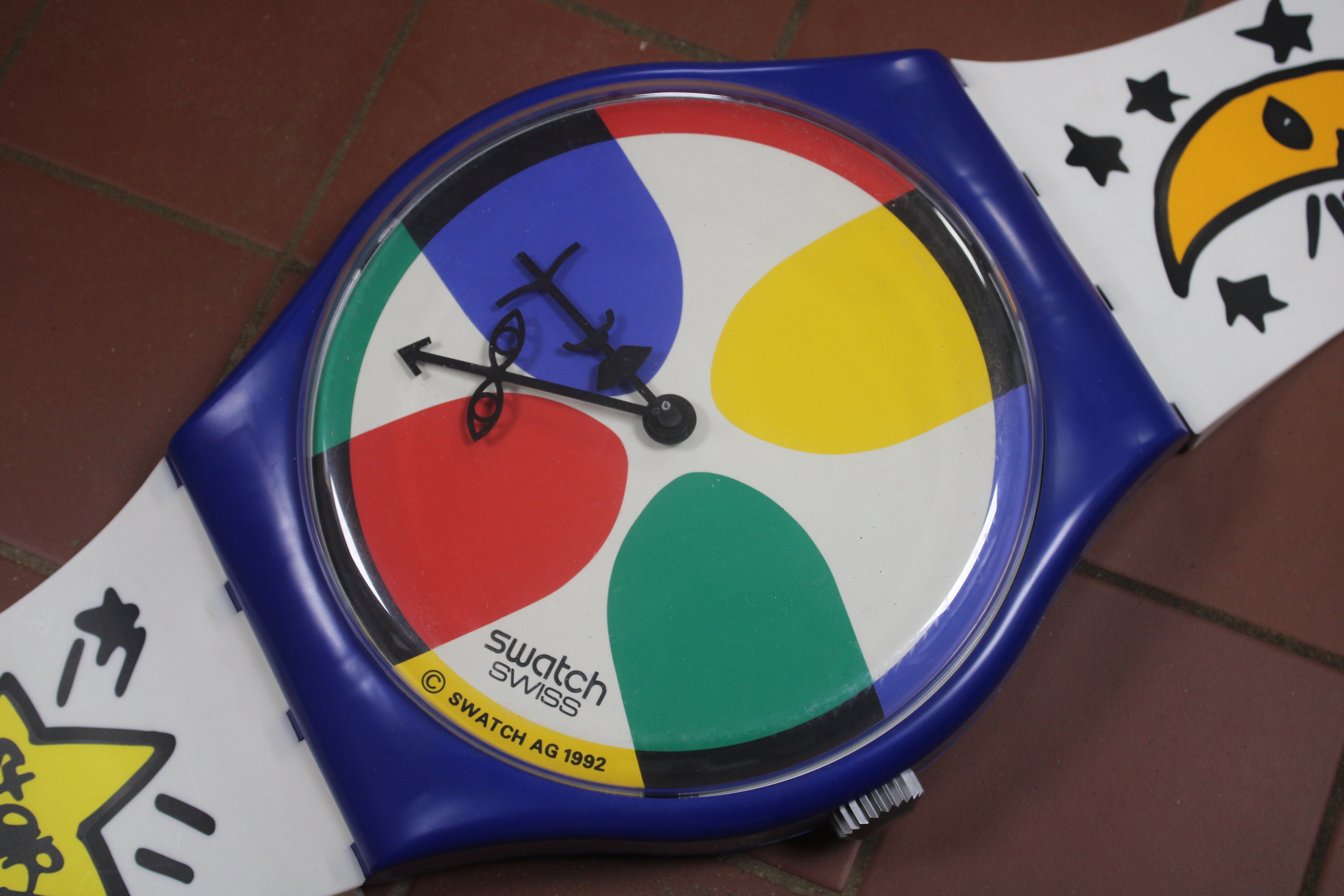 VERY GOOD Condition 1993 Maxi Swatch, 'space People', MGN134