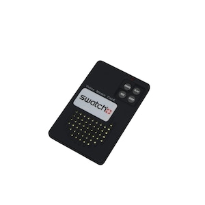Originele Swatch voice memo kaartrecorder, zeer zeldzaam!