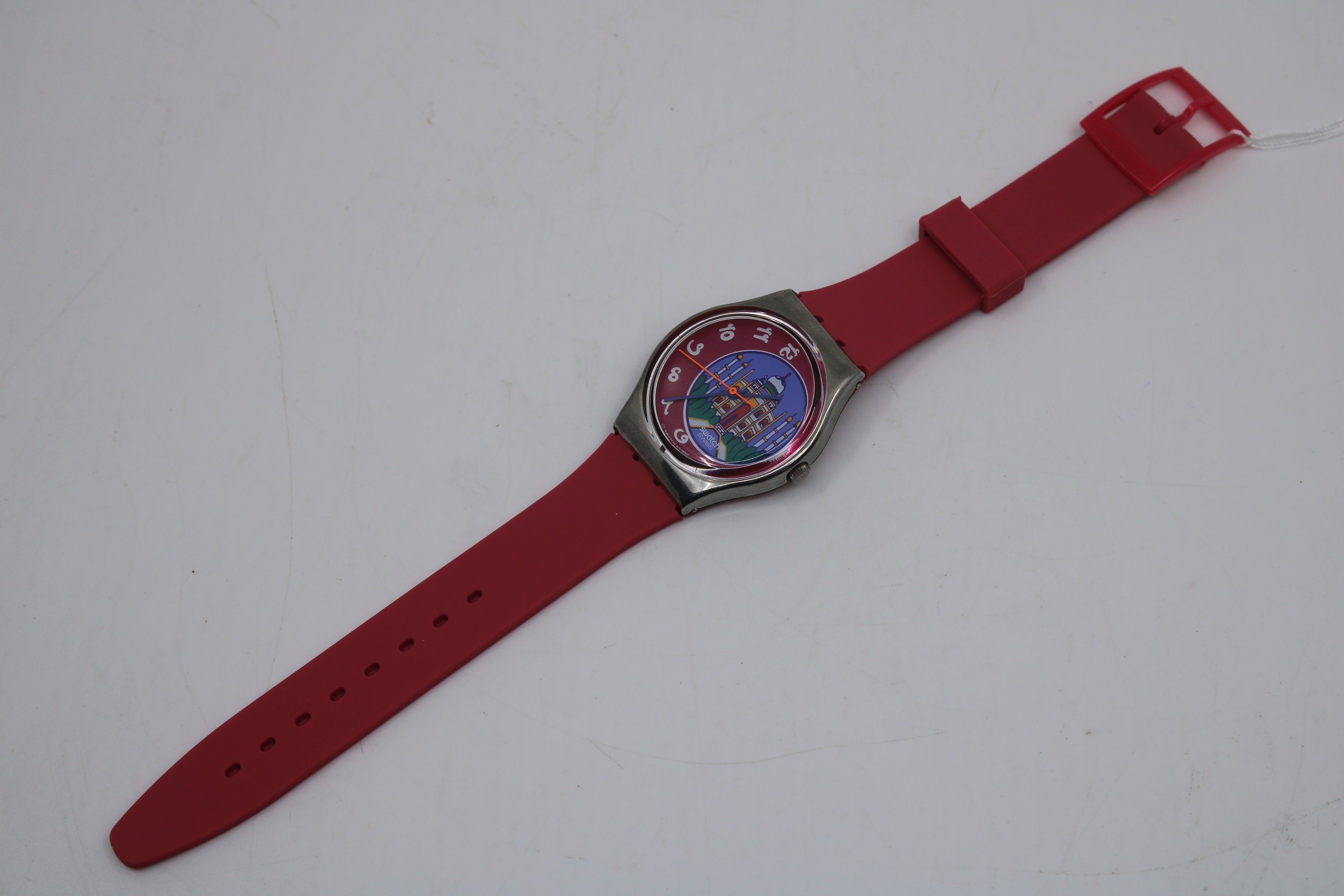 1993, Vintage Gents Swatch, 'dehli', GX125, NO Box, New Old Stock