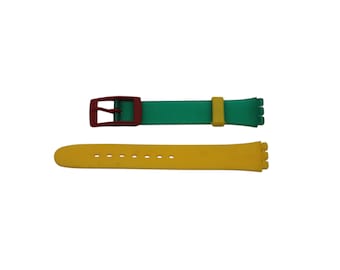 1985 and 1986 Swatch Ladies 12mm, 'McSwatch' and 'Radar', LR105 and LR106, NON-original brandnew strap