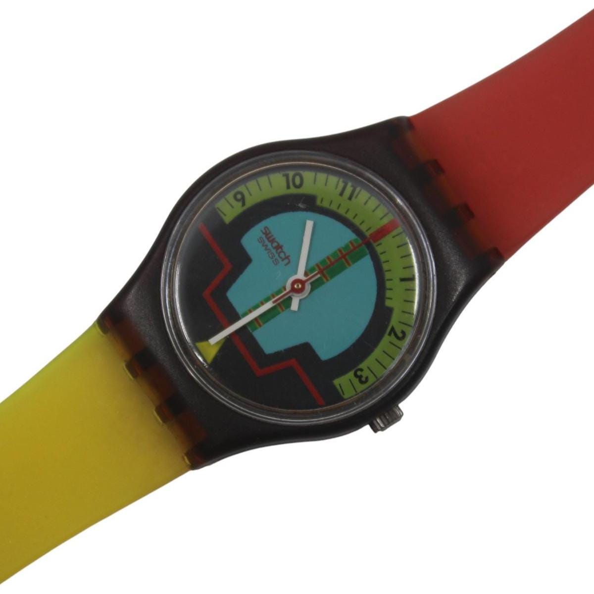 Swatch Watch - LF100 - BLUE HORIZON 1986 Swatch Watch - Etsy New Zealand main image 2