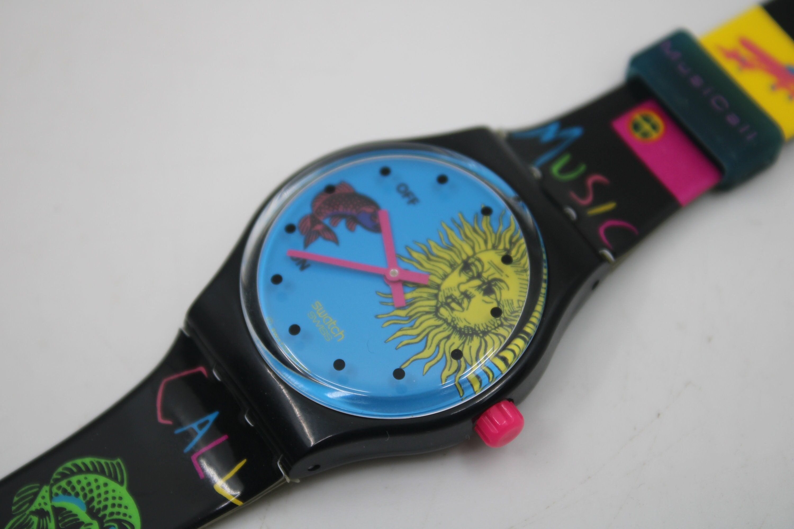 Swatch Musicall « Europe in Concert » SLB101 vintage 1993, Jean 