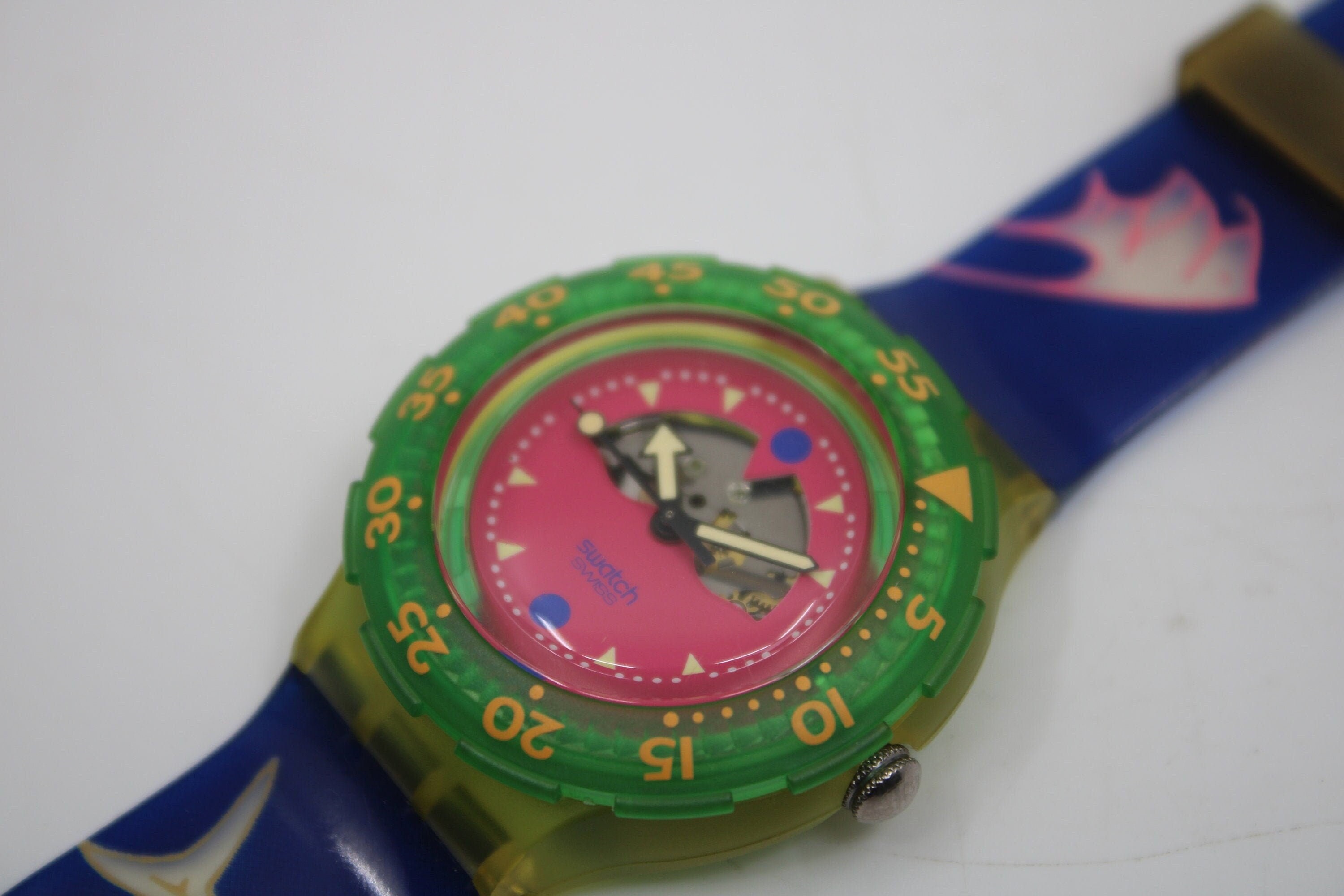 Swatch diving cheap watch