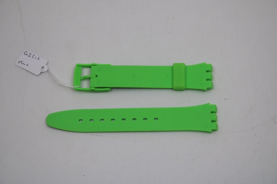 Vintage Swatch Strap, 'Fluo', GZ216, Gents, New O… - image 2